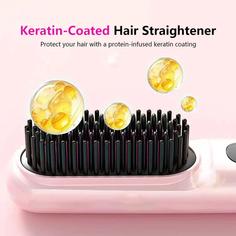 Aviyra Portable Straightener Brush