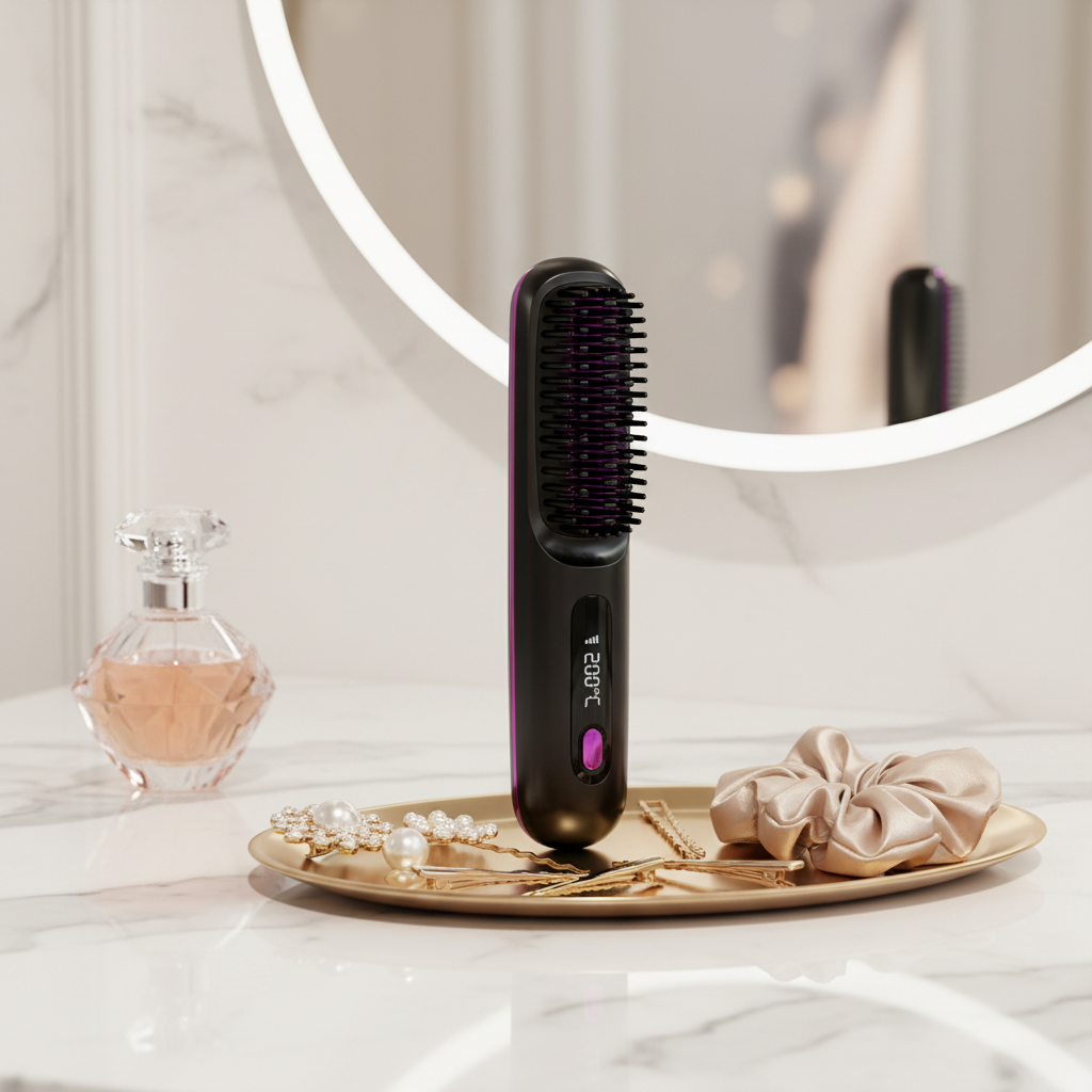 Aviyra Portable Straightener Brush